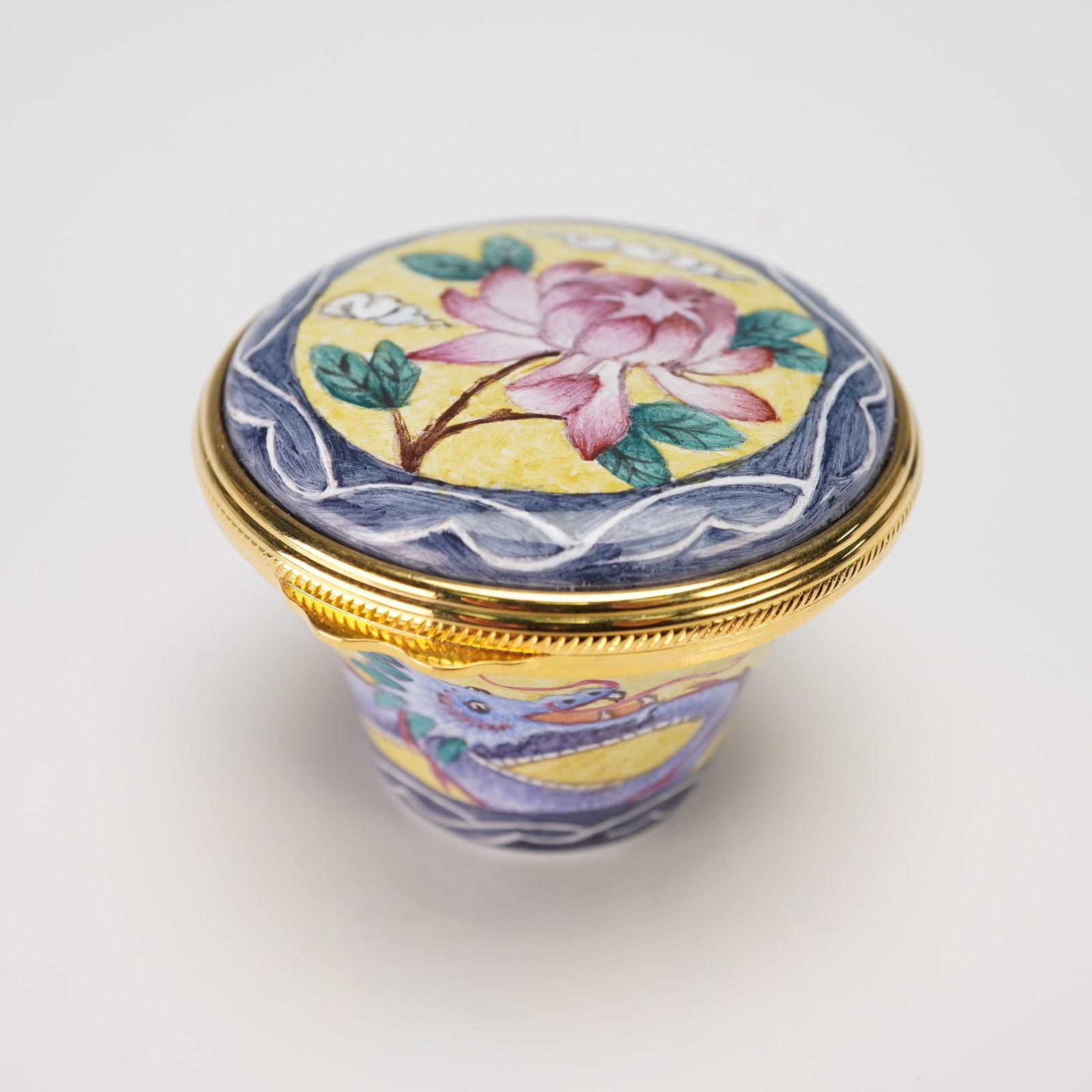 Elliot Hall Enamels Oriental Limited Edition Enameled Ring Box (1 of 5)