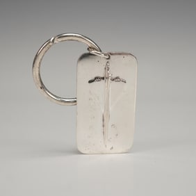 Sterling Silver Concorde Keychain