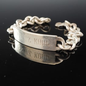 Sterling Silver Link ID Bracelet