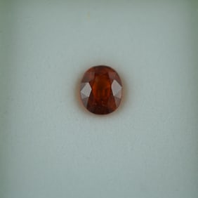 1.25 CT Spessartite Garnet Oval Cut Gemstone