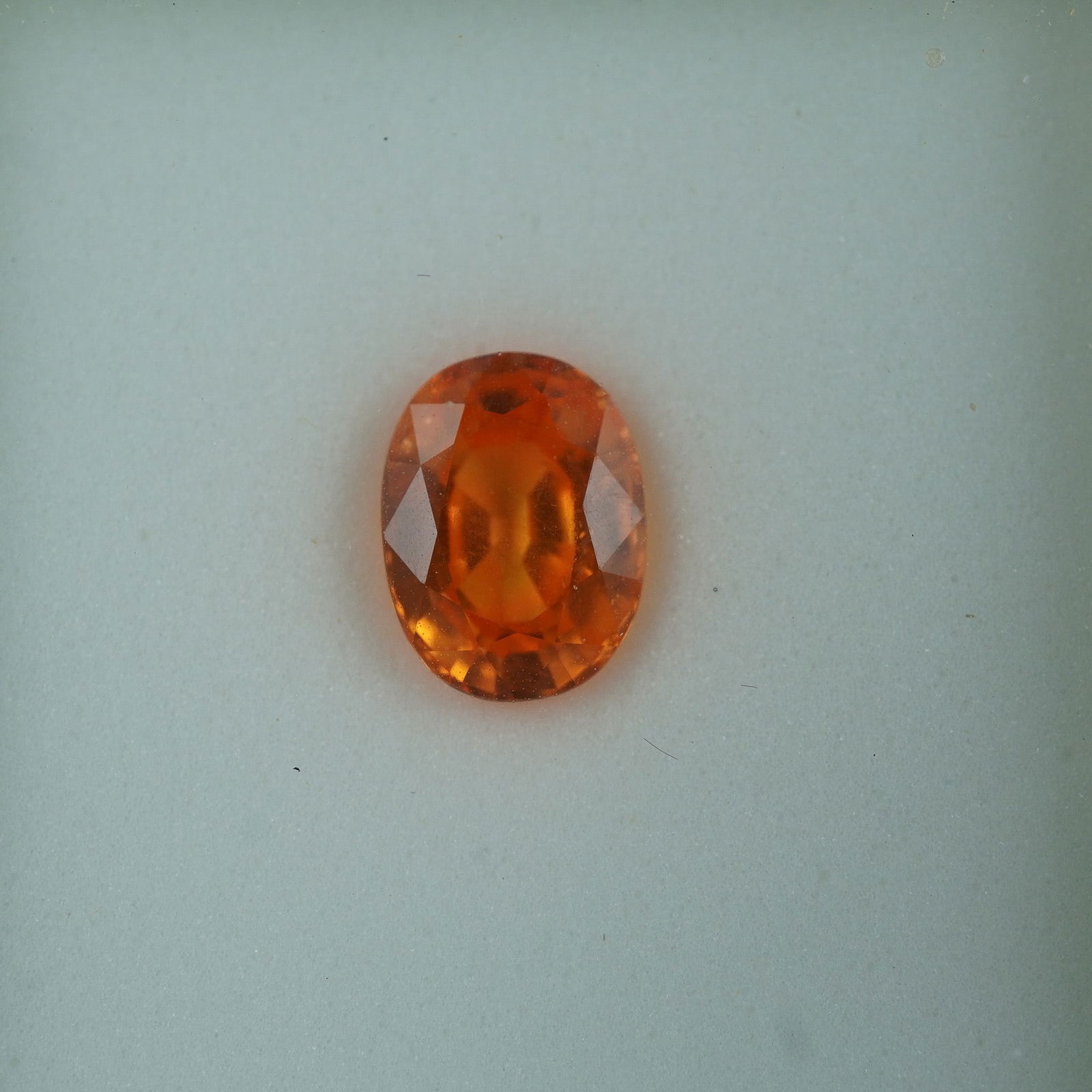 2.00 CT Mandarin Garnet Oval Cut Gemstone (1 of 2)