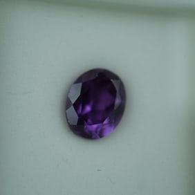 3.10 CT Alexandrite Simulant Oval Cut Gemstone