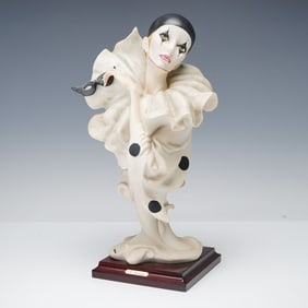 Giuseppe Armani Cold-Cast Porcelain Bust, Masquerade
