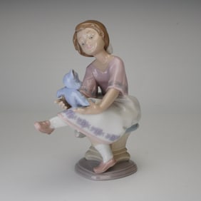Lladro Porcelain Figurine, Best Friend 1007620