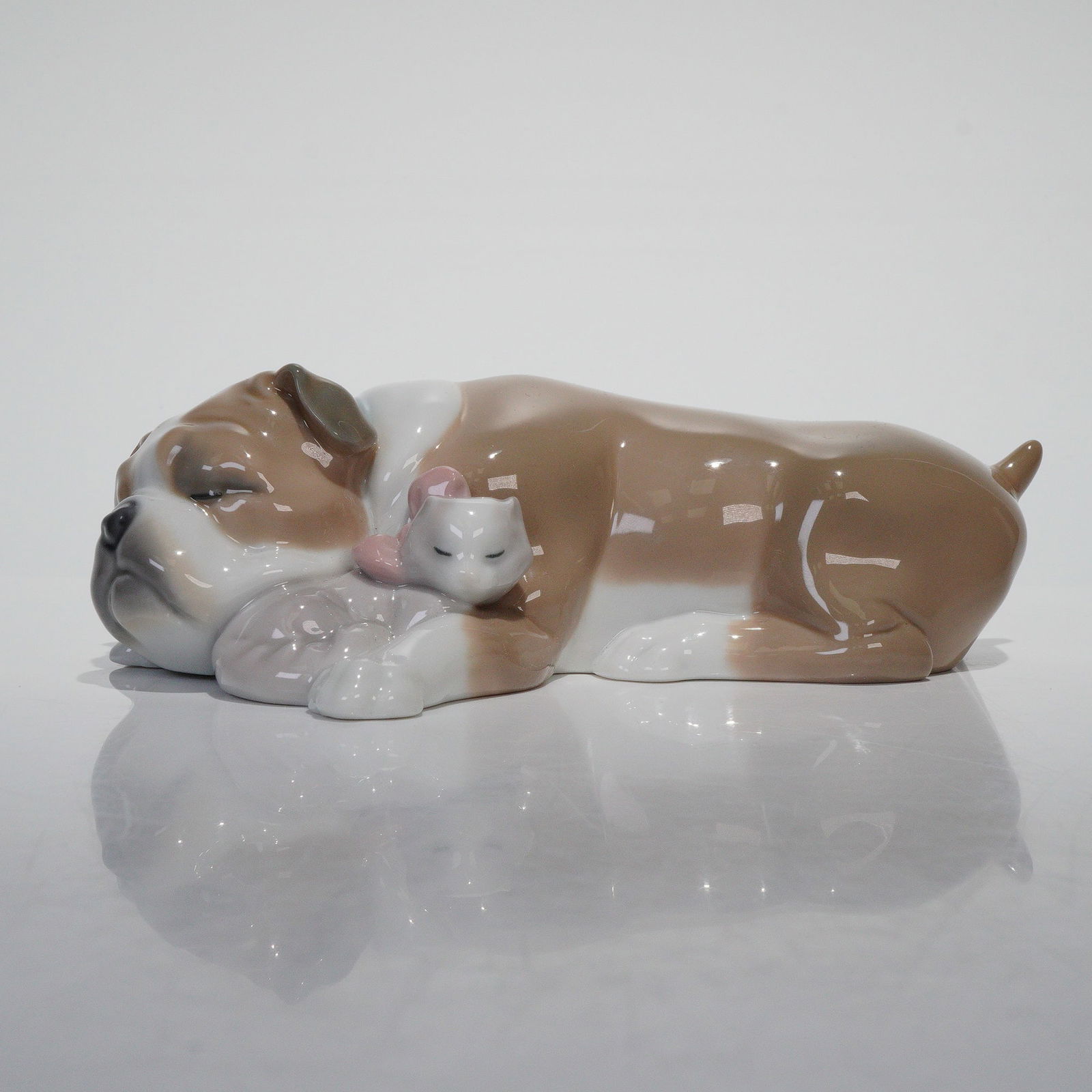 Lladro Porcelain Figurine, Unlikely Friends 1006417 (1 of 4)