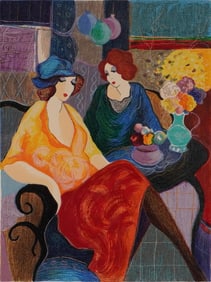 Itzchak Tarkay (Israeli, 1935-2012) AP Serigraph, Signed & Numbered