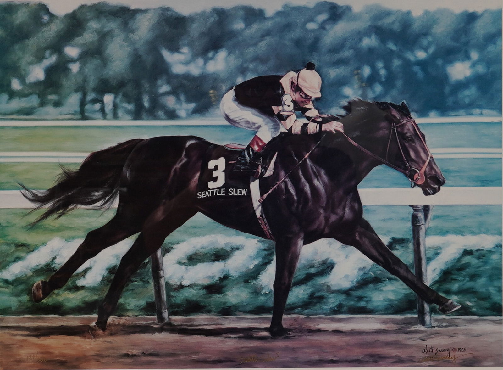 Celeste Susany (American b.1952) Offset Lithograph, Signed & Numbered (1 of 7)