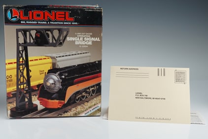 Lionel Train Accessory, Single Signal Bridge 6-12894