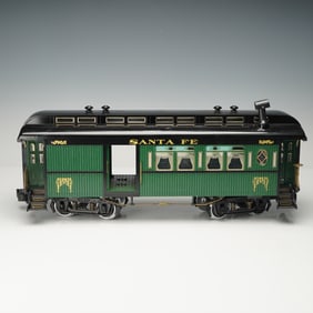 REA Santa Fe Combine Passenger Car Electric Train Model