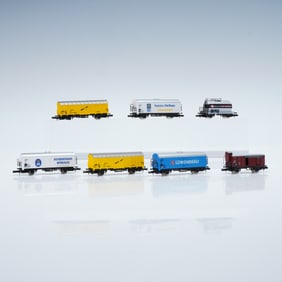 3pc Marklin Mini Club Z Scale Freight Car Assortment Set