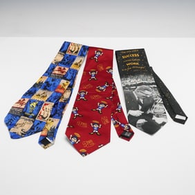 3pc Men's Sport Themed Neckties