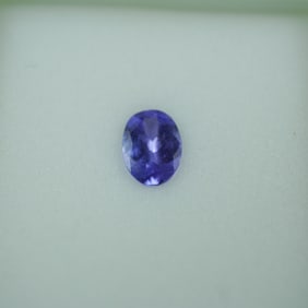 0.60 CT Tanzanite Oval Cut Gemstone