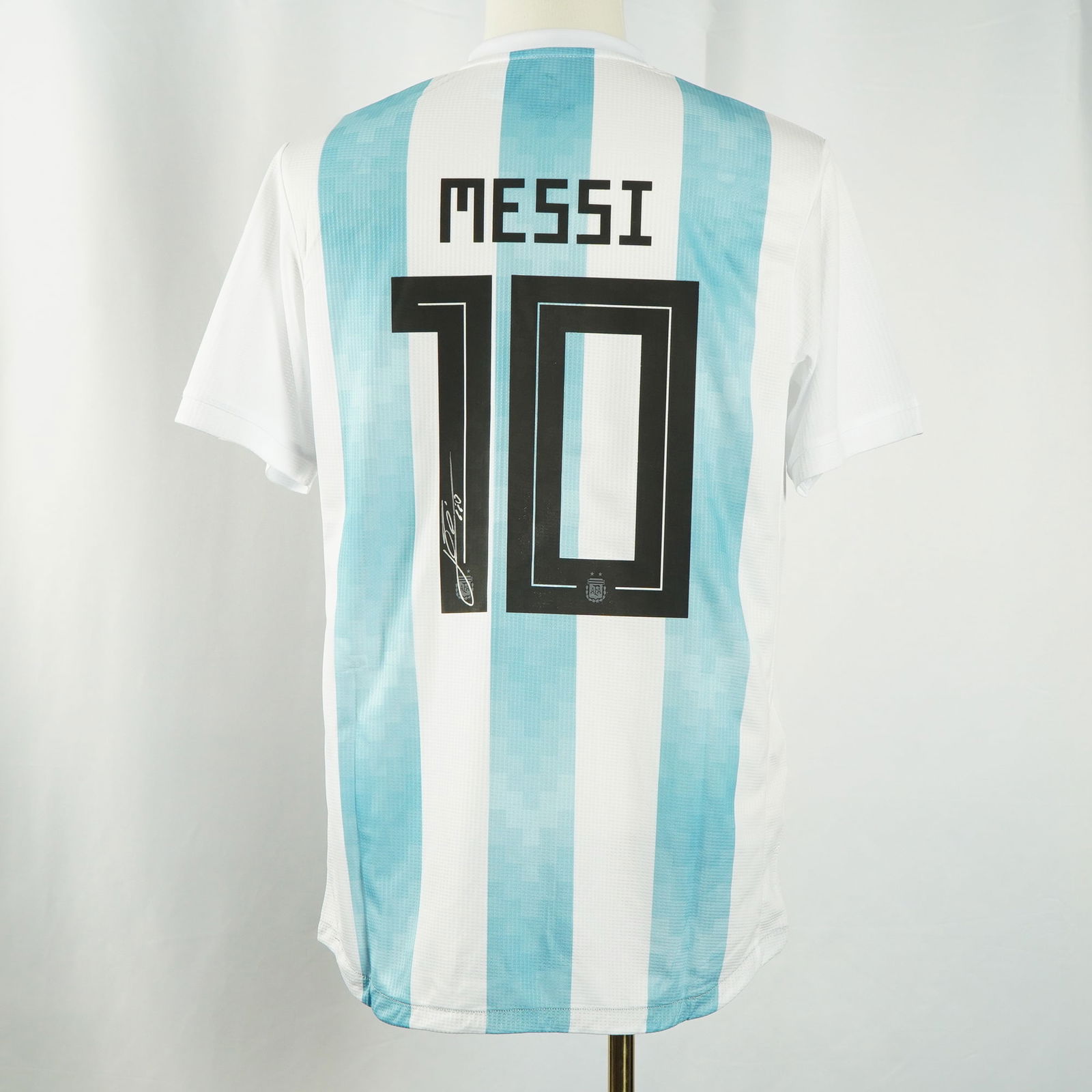Lionel Messi Argentina National Team Jersey, Autographed w/ COA & Hologram