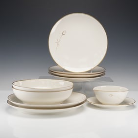 9pc Noritake Ivory-China Tableware for Four, Nora