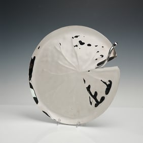 Michael Aram Stainless Steel Lily Platter