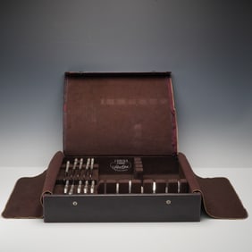 40pc Wallace Sterling Silver Place Setting Service for 10, Rose Point