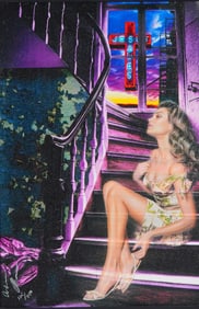 Adam Scott Rote (American 20th-21st Century) Giclee on Canvas, Signed