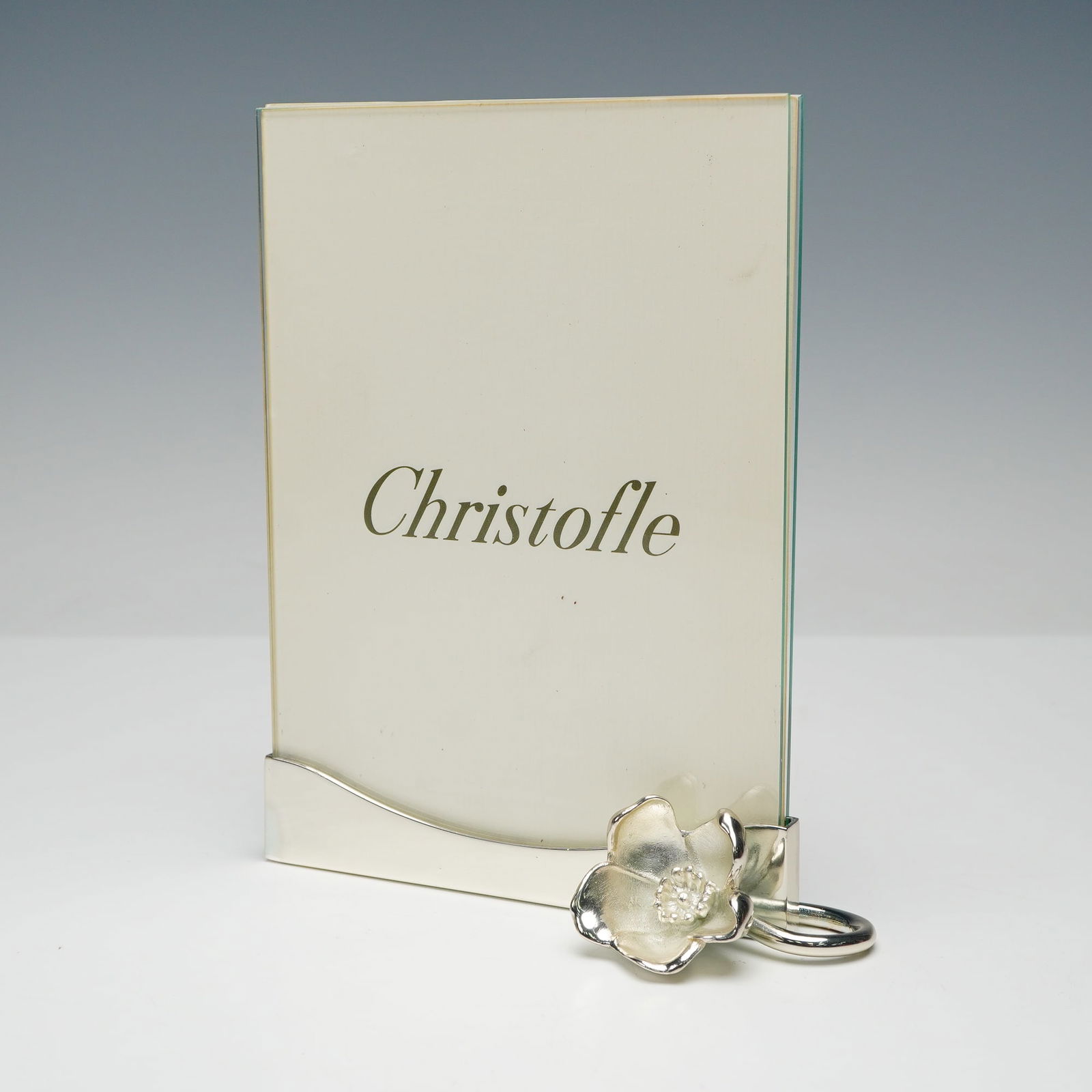 Christofle Silver Plated Picture Frame, Anemone (1 of 5)