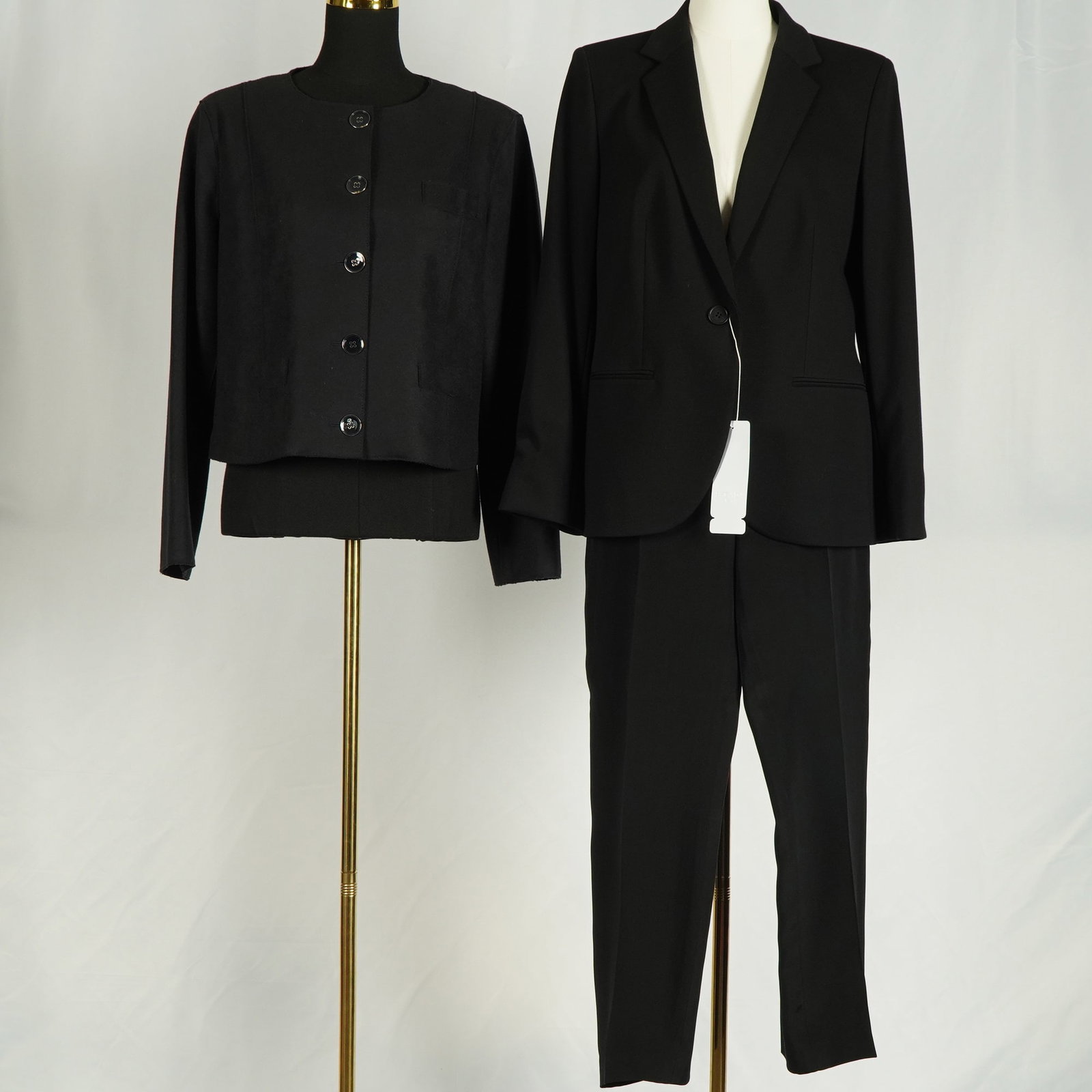 3pc Armani Collezioni Blazer & Escada Black Suit (1 of 5)