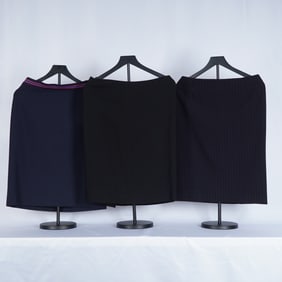 3pc Escada Straight Line Skirts