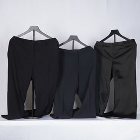 3pc Women's Black Pants, Escada and St. John