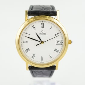 14K Concord Men's Wrist Watch