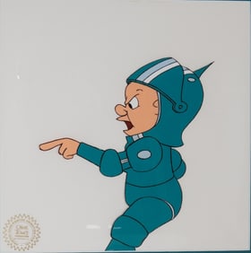 Chuck Jones Productions Hand-Painted Animation Cel Elmer Fudd in Space Suit