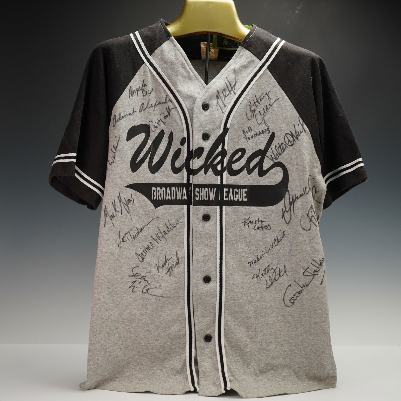 Wicked Broadway Show League Jersey, Cast-Signed (1 of 4)