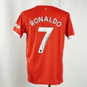 Cristiano Ronaldo Adidas Manchester United Home Jersey, Signed w/ Hologram