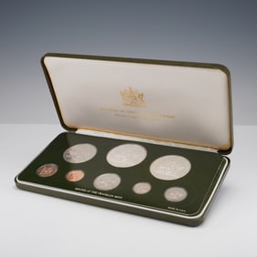 1976 Trinidad and Tobago Silver Proof Coin Set