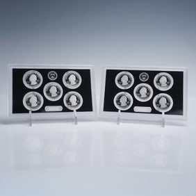 2019-S to 2020-S United States Mint Silver Proof Coin Set