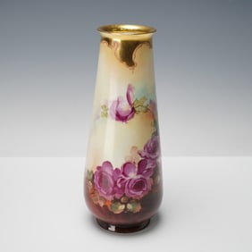 Pickard and Rosenthal & Co. by Thomas M. Jelinek Porcelain Floral Vase