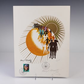 Henry Bencsath, Annee Mondiale de la Population Lithograph, Signed