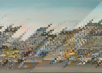 Michel Delacroix (French, b. 1933) Artist Proof Lithograph on Paper Signed