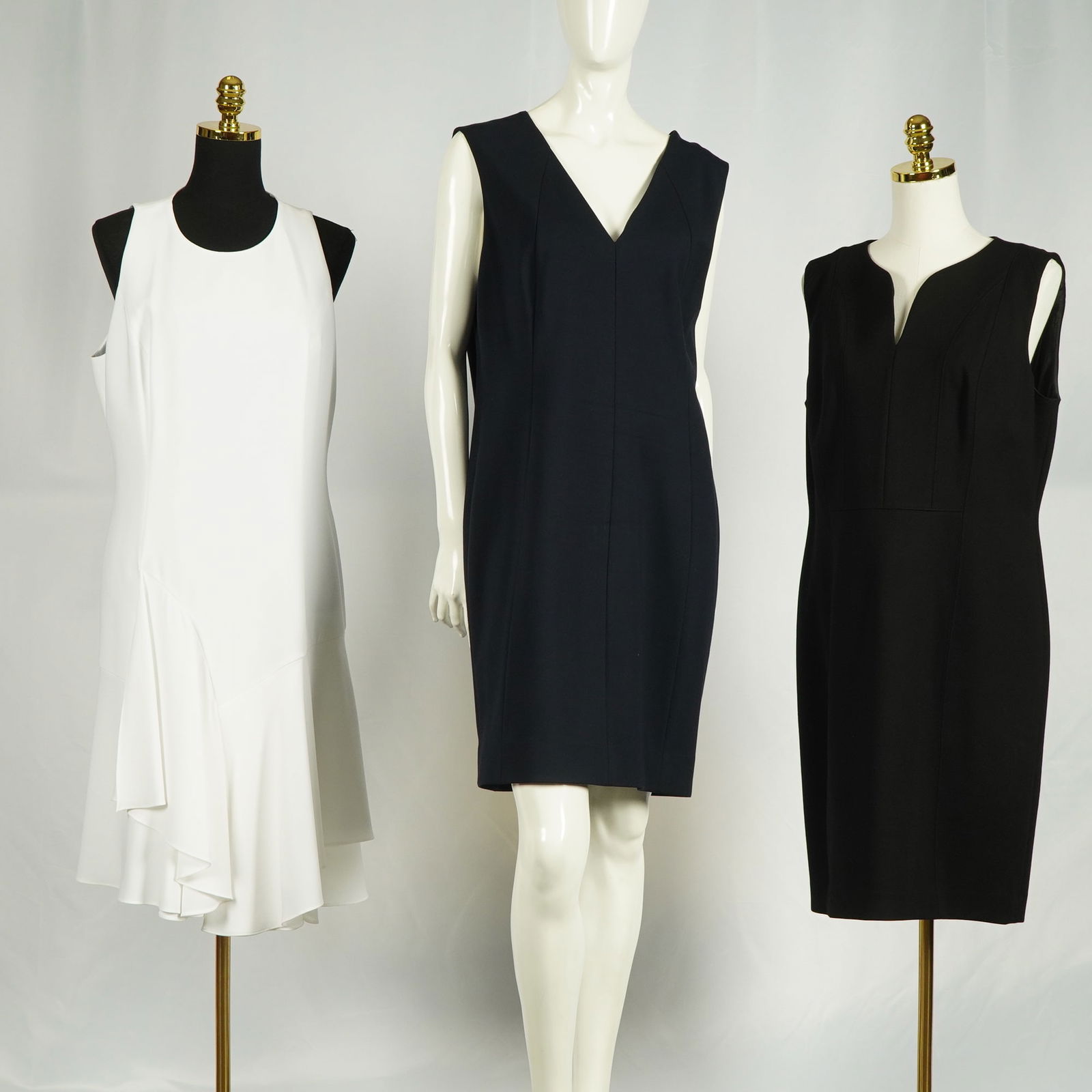 3pc Elie Tahari Sleeveless Cocktail Dresses (1 of 5)
