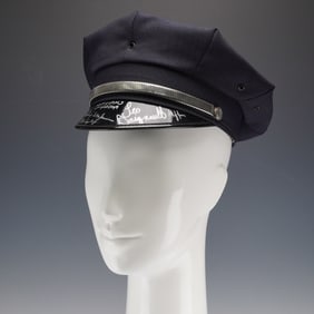 Avenue Q Broadway Production Cast-Signed Police Hat