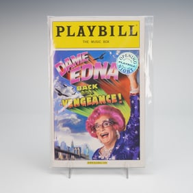 Dame Edna Broadway Playbill, Opening Night Edition