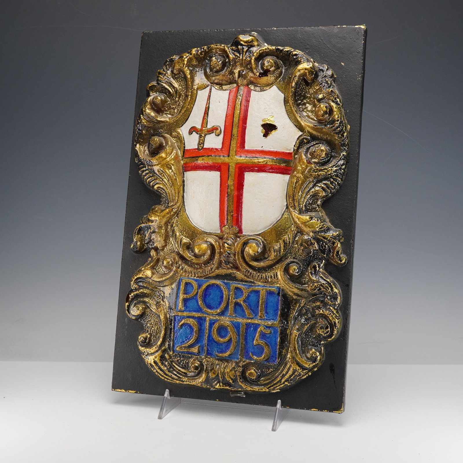 Corporation of London Portsoken Ward Property Mark Plaque (1 of 2)