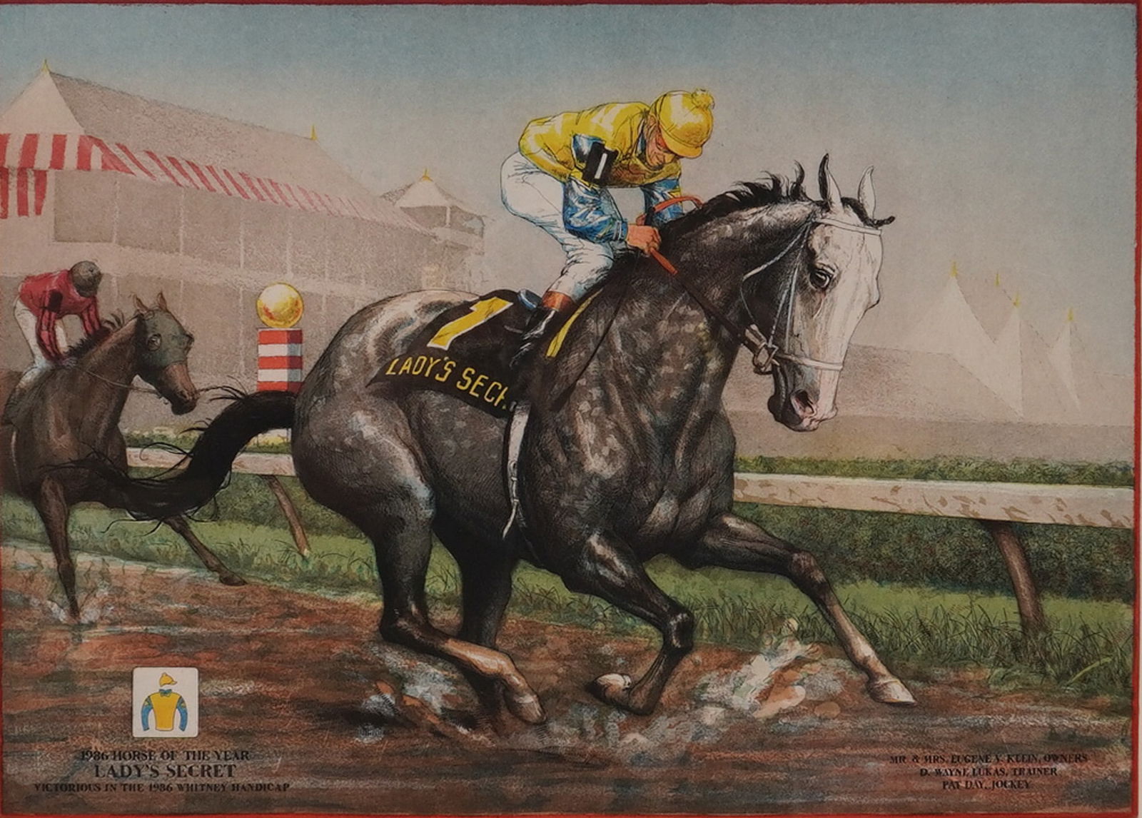 Jenness Cortez (American, b. 1944) Color Etching w/ Remarque, Signed (1 of 8)