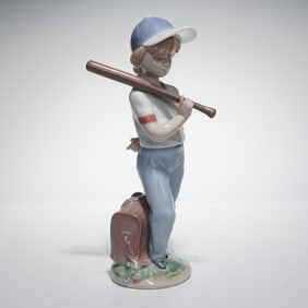 Lladro Porcelain Figurine, Can I Play? 1007610