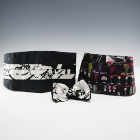 3pc Cummerbund and Bow Tie Collection