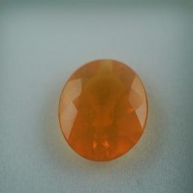 3.45 CT Brazilian Fire Oval Cut Gemstone