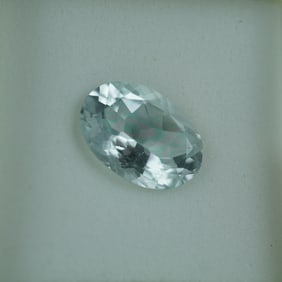 4.90 CT Aquamarine Oval Cut Gemstone