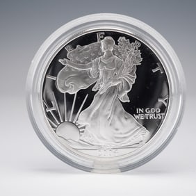 2004-W American Eagle Silver Dollar Proof Coin