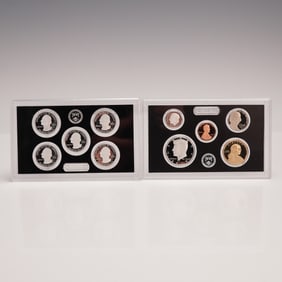 2pc 2019-S United States Mint Silver Proof Set