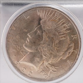 1922 Peace Silver Dollar