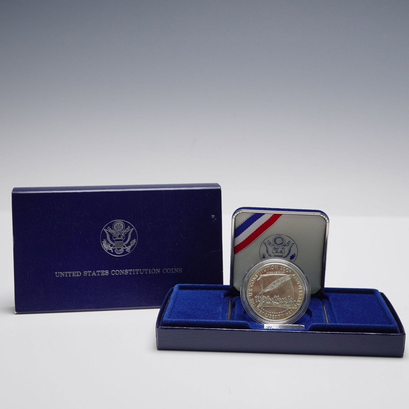 1987-P US Constitution Uncirculated Silver Dollar (1 of 3)