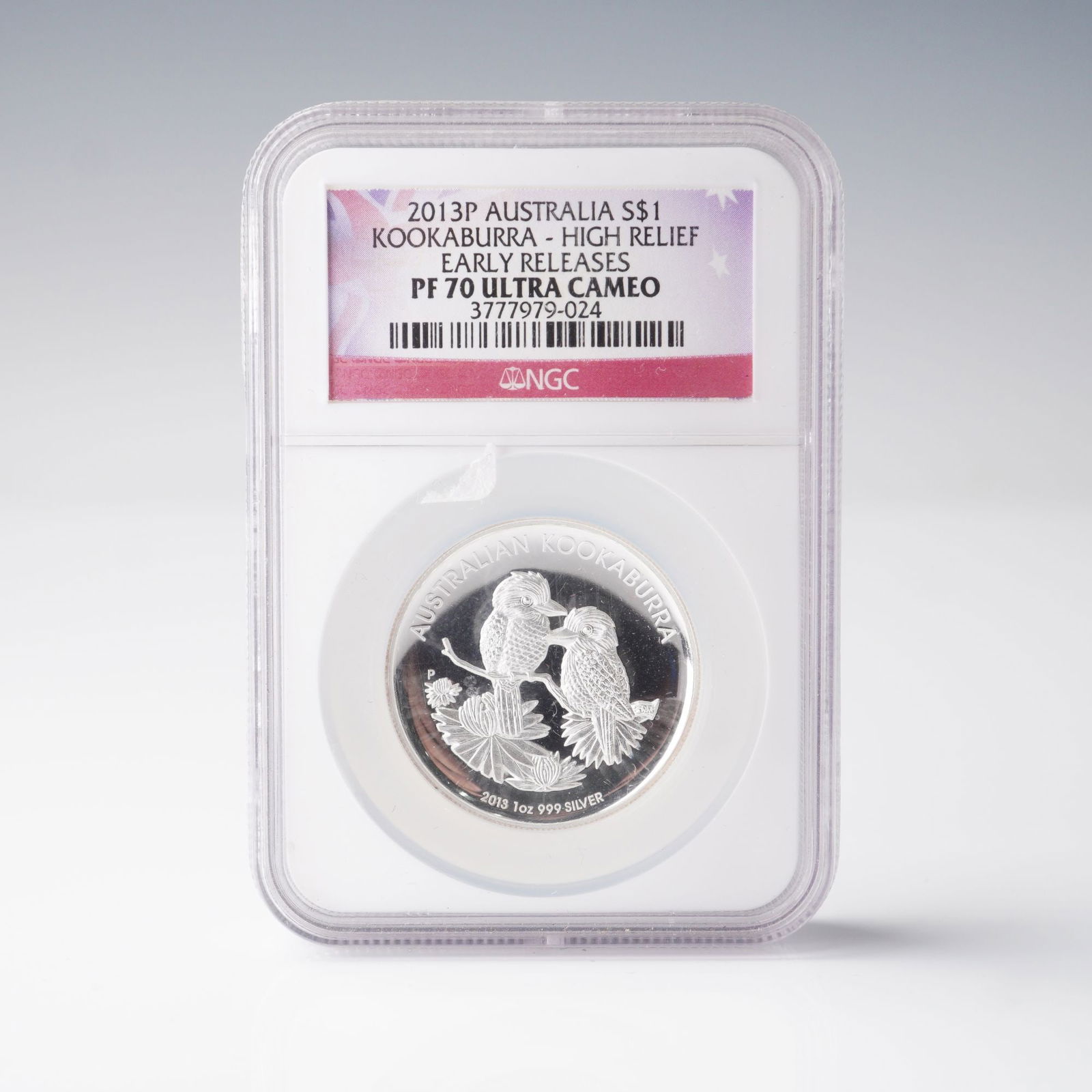 2013-P Australian Kookaburra Silver Dollar Coin PF70 NGC Graded (1 of 4)