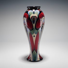 Moorcroft by Rachel Bishop Pottery Vase, Field of Hope