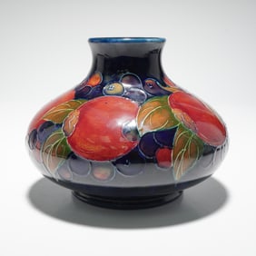 Moorcroft Pottery Vase, Pomegranate